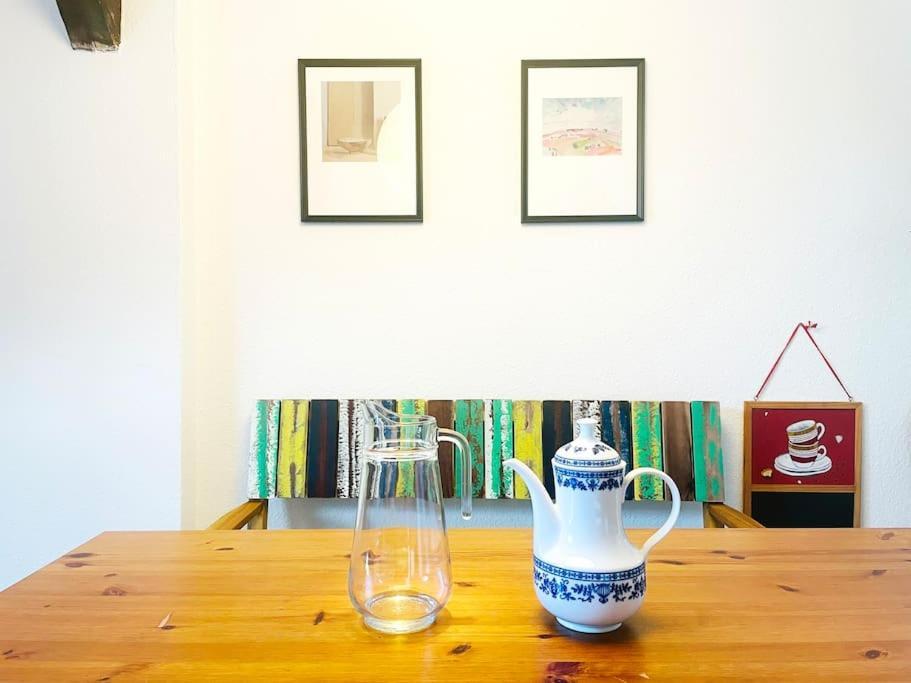 P6 - Familienwohnung Am Park Und Saale Halle  ภายนอก รูปภาพ