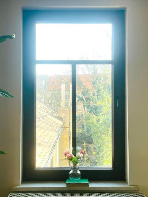 P6 - Familienwohnung Am Park Und Saale Halle  ภายนอก รูปภาพ