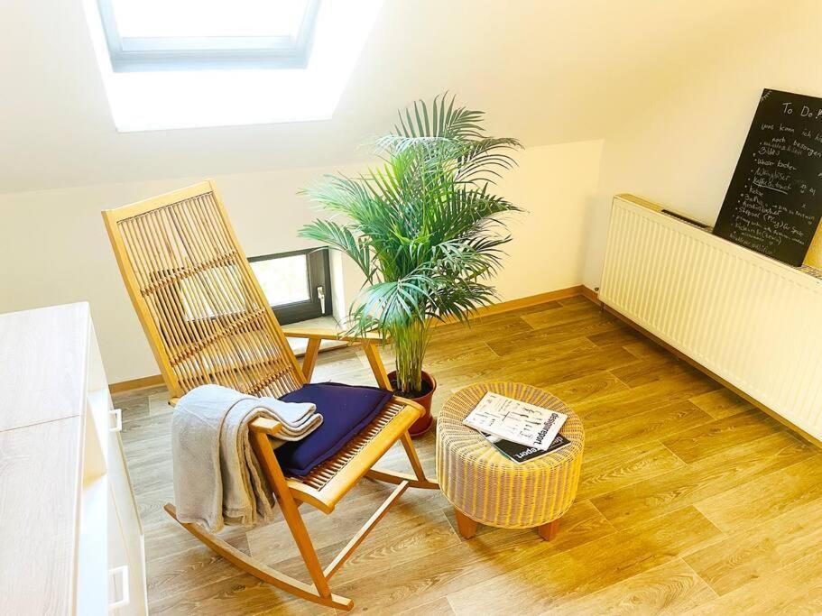 P6 - Familienwohnung Am Park Und Saale Halle  ภายนอก รูปภาพ